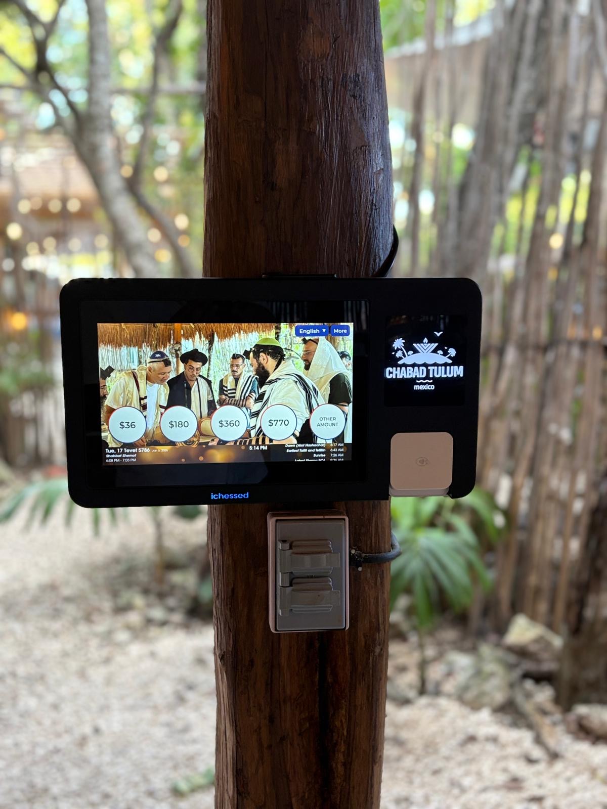 Ichessed Kiosk Chabad Tulum