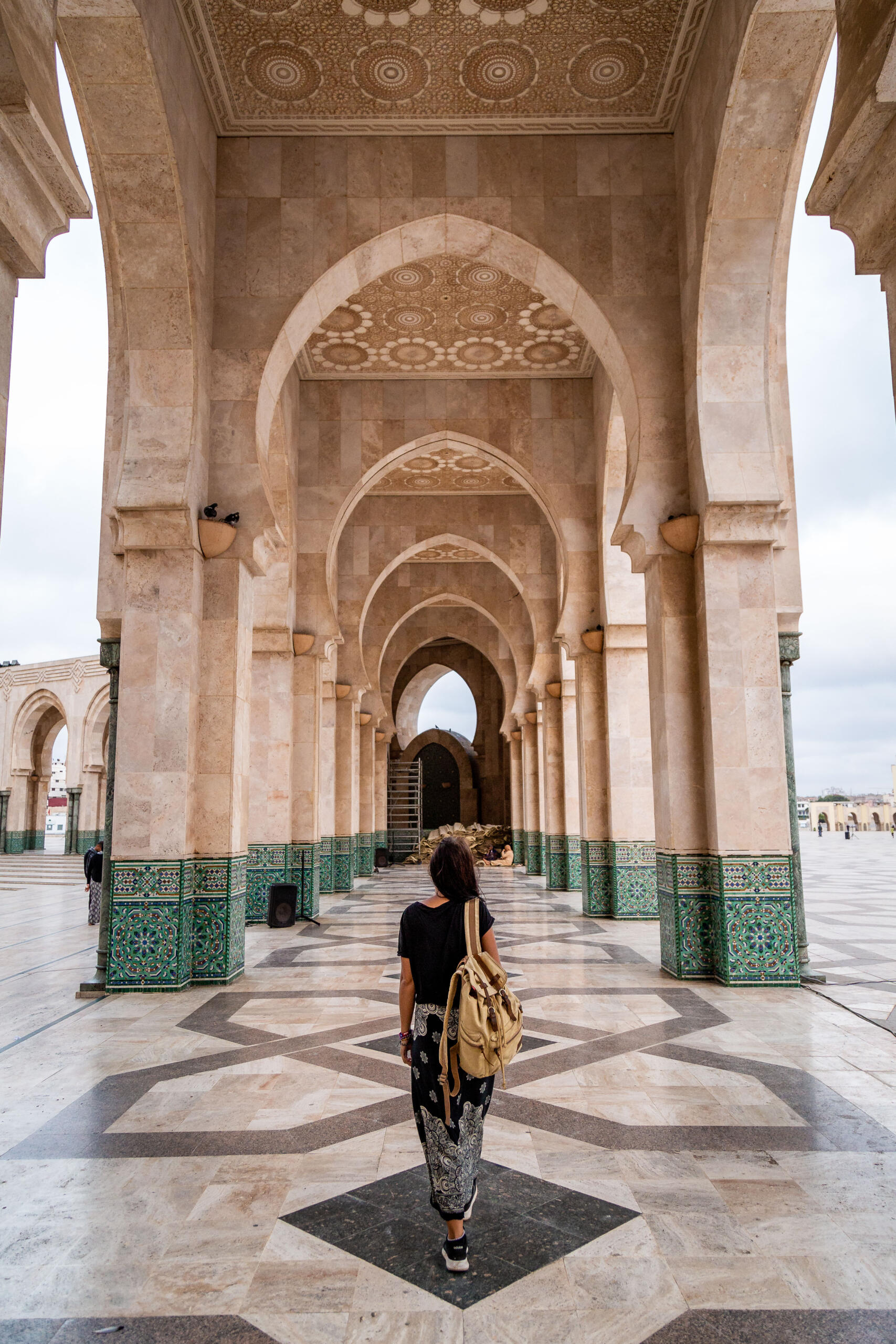 mosquée Maroc Casablanca Hassan II Arche