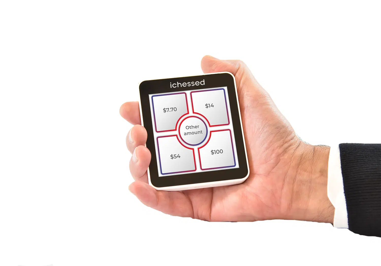 iChessed portable donation kiosk